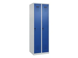 locker,HxBxD 1850x600x500mm,2vak,vak B 300mm,draaigrendel - 3