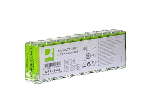 Q-connect AA batterijen Alkaline 20 stuks