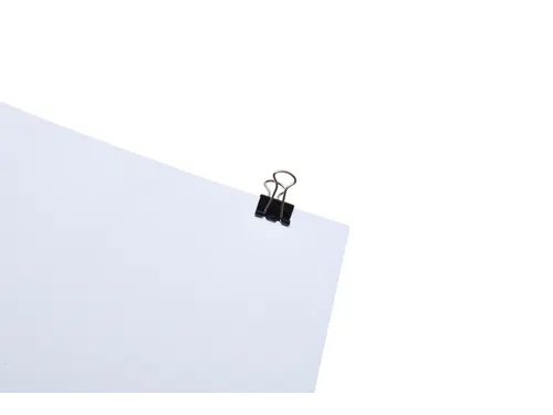 Papierklem MAUL 215 foldback 13mm capaciteit 4mm zwart 12 stuks