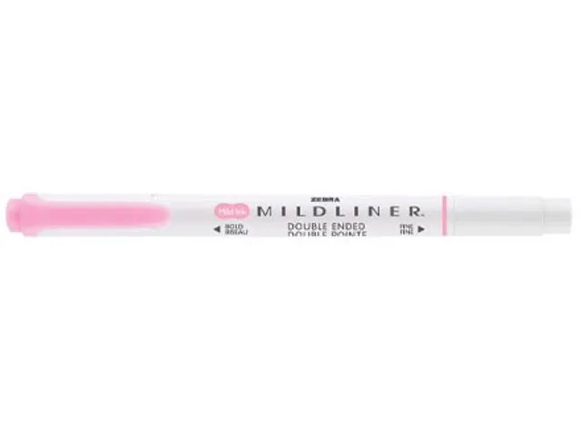 MILDLINER markeerstift roze dubbele punt