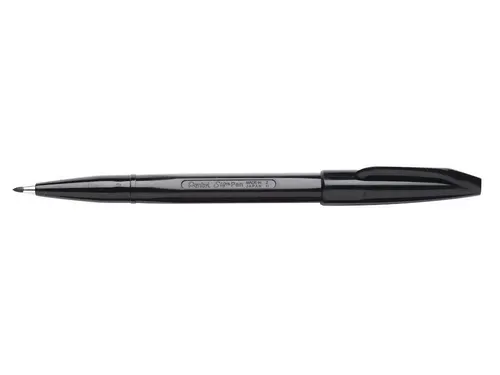 Fineliner Pentel Signpen S520 medium zwart