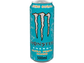 Energiedrank Monster ultra fiesta mango suikervrij blik 500ml - 2