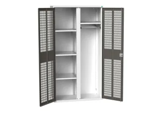 universele kast,HxBxD 2000x1050x550mm,4xStalen bodem,scheidingswand - 1