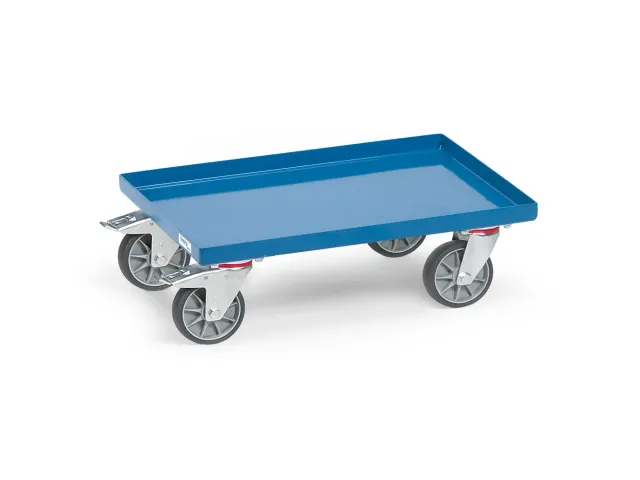 Eurobakken Rolplateau 13585 250kg 600x400mm Staalplaat Ral5007