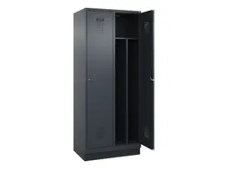 locker voor scheiding van kleding,HxBxD 1950x800x500mm,2vak