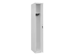 locker,HxBxD 1850x250x500mm,1vak,vak B 250mm,cil.-slot,staand op vloer