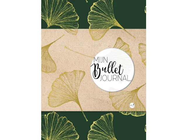 Mijn Bullet Journal ginkgo biloba dots 240 pagina's