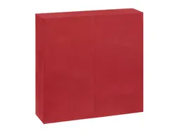 Euro Products Q-1031 Servet 40x40cm 1/8 vouw Rood 1600 Stuks