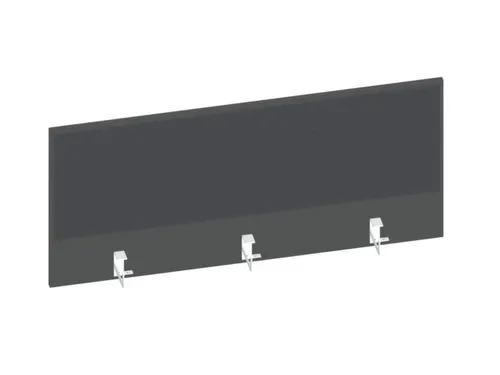 baliepaneel bureau aanbouw achter MS-donkergrijs antraciet 1200mm