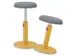tabouret assis-debout,assise H 460-790mm,assise mousse