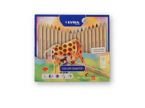Kleurpotlood LYRA Color Giants Nature 18 kleuren
