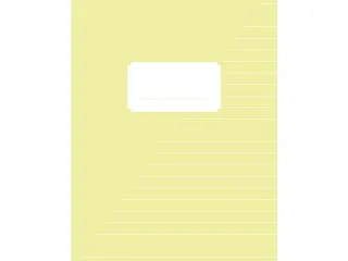 Schrift Kangaro A5 lijn pastel assorti kleuren pak a 10 stuks - 14