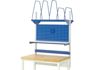 opbouwelement,v. werkbank,HxBxD 1130x1000x350mm,draagverm. 100kg,staal - 1