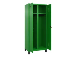 locker voor scheiding van kleding,HxBxD 1950x800x500mm,2vak