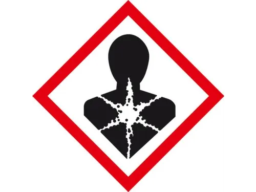 Gevarensymbool Gezondheidsschadelijk Lxb 25X25Mm Vel