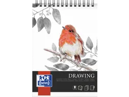 Tekenblok Oxford Drawing A4 50 vel 160 gram spiraal