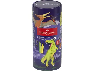 Viltstift Faber-Castell Connector Dino 20 stuks in draaiblik - 7