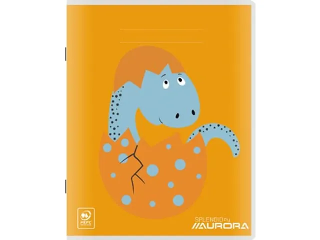 Splendid schrift 36 bladzijden, ft 165x210mm, 3 lijnen assorti