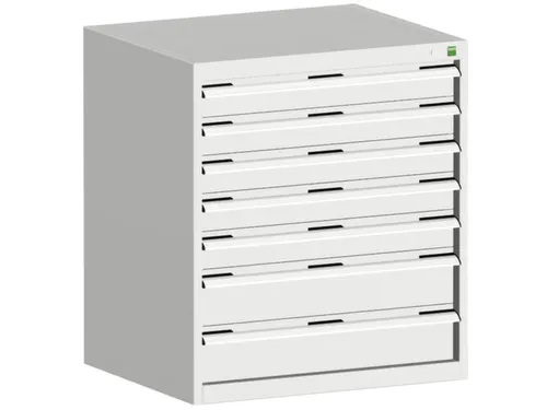 ladekast 900x800x750mm 7laden zware lasten RAL7035 front RAL7035