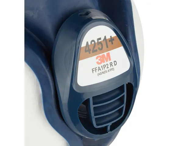 Mondmasker 3M met geïntegreerde filters 4251+, A1P2 organische dampen
