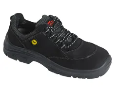 M'ESD Hermes Flex S3 werkschoenen zwart/grijs laag maat 36