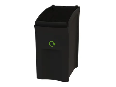 Slim-line Container Mini Envirobin 55 Liter Zwart