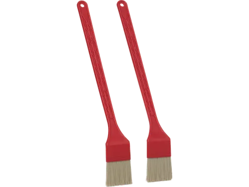 Hygiene Toastborstel 3002-4 set 2 stuks, rood, medium vezels, 395mm