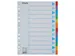 Tabbladen Esselte A4 11-Gaats Karton 12-Delig Assorti