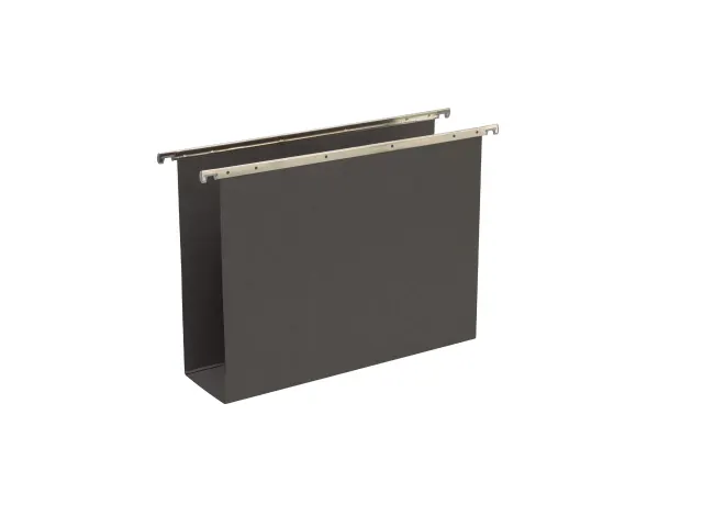Hangmap Alzicht A6621-48 verticaal A4 U-bodem 80mm zwart