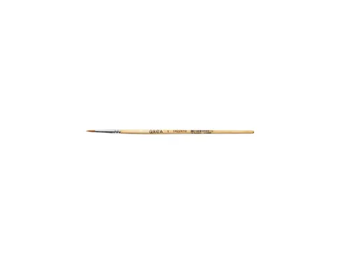 Penseel Qrea synthetisch haar nr 1 breedte 2,7mm