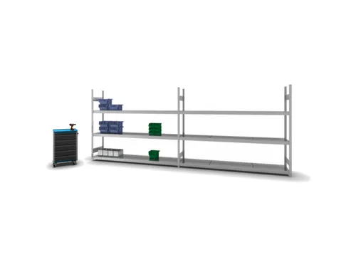 breedvakstelling,grondveld,HxBxD 2000x2570x535mm,vakl. 350kg