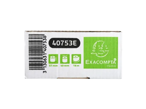 Papierrol zonder fenol voor bankkaartterminals 57x40mm