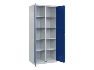 wasgoedverdeelkast,HxBxD 1850x800x500mm,vak B 400mm,draaigrendel - 2
