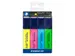 Markeerstift Staedtler 364 Textsurfer assorti 4 stuks