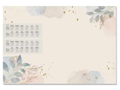 Designonderlegger Sigel Pastel Garden 25/26. 59.5x41cm 30 vel 80 grams