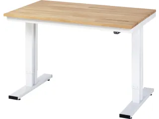 Werkbank elektrisch hoogte verstelbaar 720-1120x1250x800mm beukblad - 2