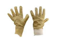 My-T-Gear Hydrium mechanische lederen handschoenen, geel/wit, maat 9