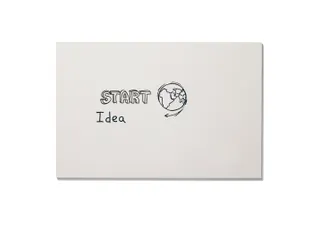 Whiteboard 98x148cm Zonder Rand Gelakt Staal Magnetisch - 1