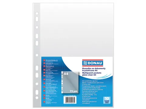 geperforeerde showtas A4 75 micron pak van 10 stuks