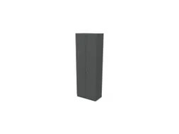 kantoorkast,HxBxD 2225x800x445mm,MS-donkergrijs