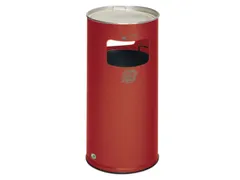 Combi-asbak Hxø 700X320Mm Rond Rood