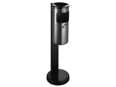 Veiligheidscombi-Asbak Staand H X D 825X 180Mm Plaatstaal Grafietkleur