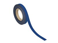 Magneetband MAUL beschrijf- wisbaar 10mx20mmx1mm blauw