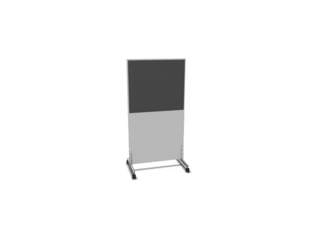scheidingswand,HxB 1545x800mm,MP-lichtgrijs,BN8010-antraciet