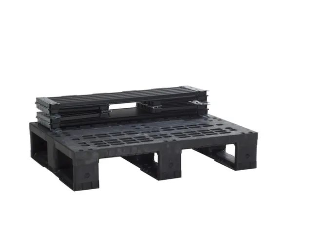 palletopzetframe,ABS-regeneraat,belasting 600kg,HxLxB 200x800x600mm