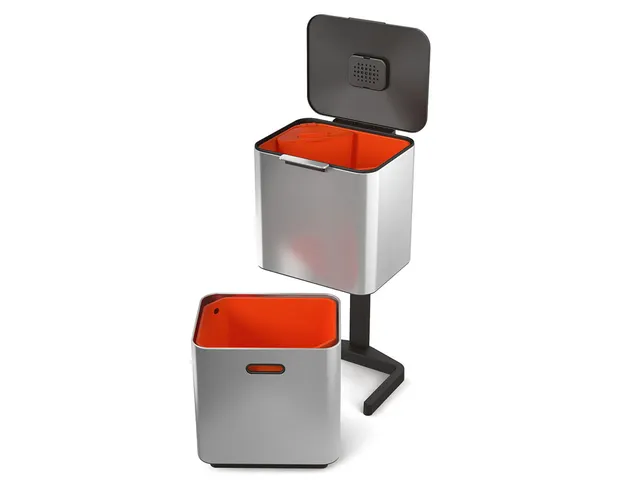 Afvalscheidingsunit Intelligent Waste Afvalemmer Totem Max 60 Liter Ma