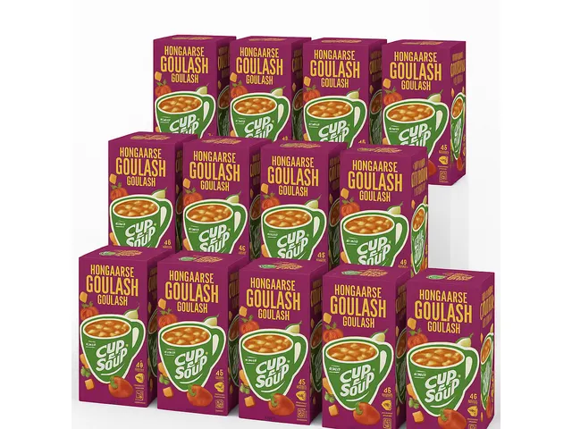 Cup-a-Soup Knorr Hongaarse goulash 21x175ml Voordeelbundel