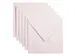 Enveloppe Papicolor 140x140mm rose clair paquet 6 pièces