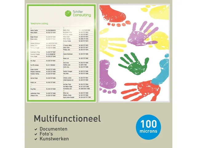 Lamineerhoes Leitz Ilam A4 100 micron glanzend