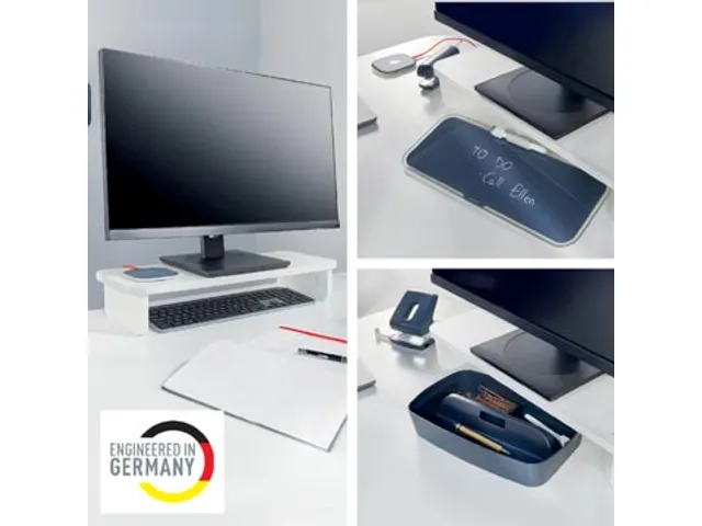 Ergo monitorstandaard, wit